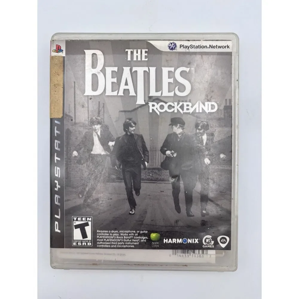 Beatles‎ Rock Band Playstation Network Game Has Instruction Book Included. 2670